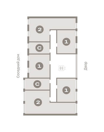 
   Продам студию, 20.67 м², Европейский берег, дом 45

. Фото 1.