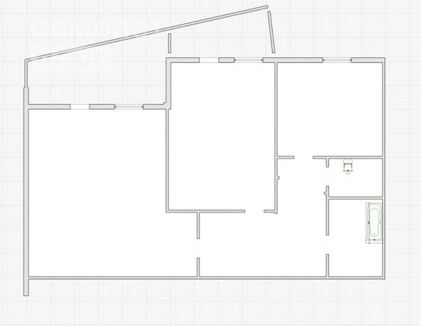 
   Продам 2-комнатную, 47.3 м², Зеленый б-р, 10/1

. Фото 1.