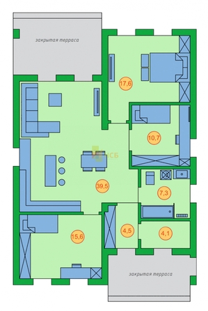 
   Продам дом, 99.3 м², Дружино

. Фото 1.