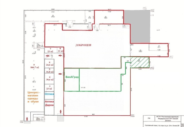 
  Сдается универсальное помещение, 2845 м², Линия 24-я ул, д. 59/2
. Фото 29.