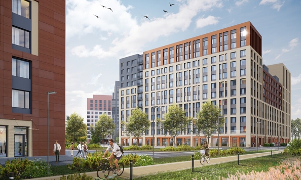 
  Продается 1-комн. квартира, 39.2 м², ЖК Зеленая Река, 1 очередь корпус 14
. Фото 2.