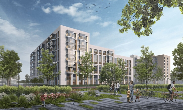 
  Продается 1-комн. квартира, 41.3 м², ЖК Зеленая Река, 1 очередь корпус 13
. Фото 1.