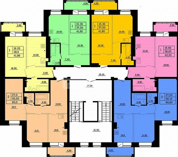 
  Продается 1-комн. квартира, 41.8 м², Малиновского ул, д. 16к1
. Фото 3.