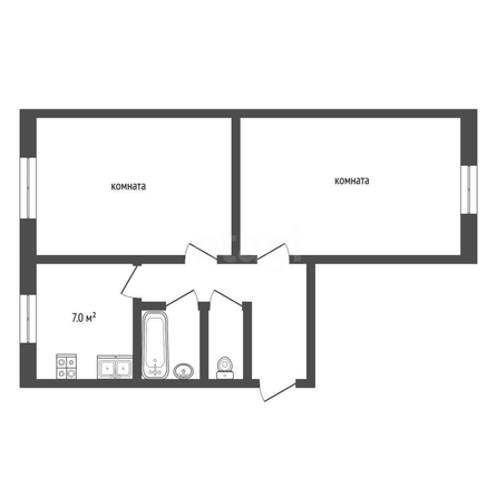 
  Продается 2-комн. квартира, 54 м², Лобкова ул, д. 3
. Фото 5.