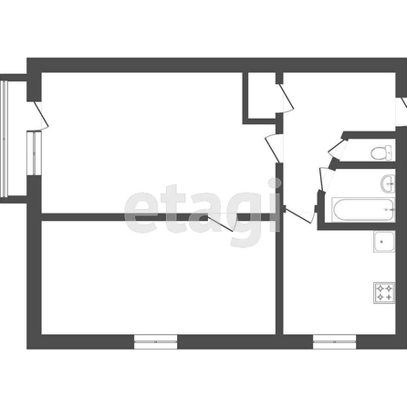 
  Продается 2-комн. квартира, 39 м², Авиагородок ул, д. 11
. Фото 5.