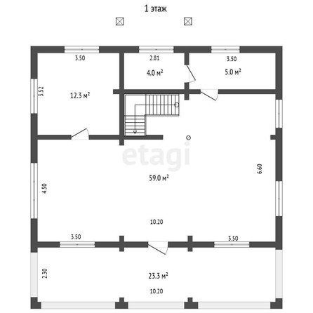 
  Продается дом, 194 м², село Красноярка
. Фото 4.