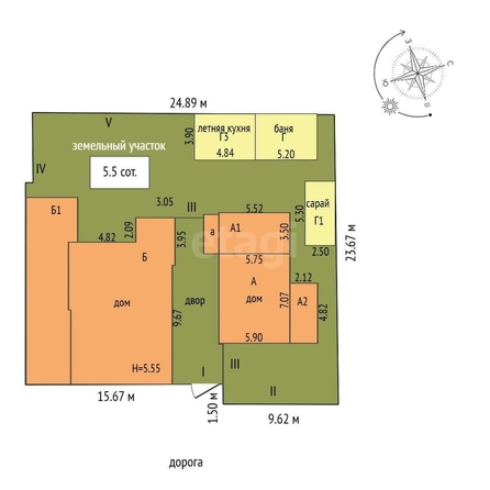 
  Продается дом, 252 м², Омск
. Фото 2.