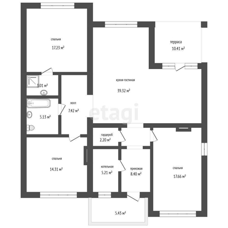 
  Продается дом, 139.5 м², село Азово
. Фото 4.