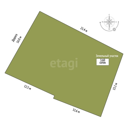 
  Продается дом, 85.1 м², Омск
. Фото 5.