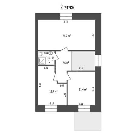 
  Продается дом, 128 м², Омск
. Фото 3.