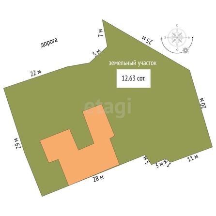 
  Продается дом, 163.6 м², Омск
. Фото 5.
