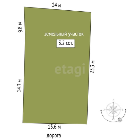 
  Продается дом, 76.7 м², Омск
. Фото 4.