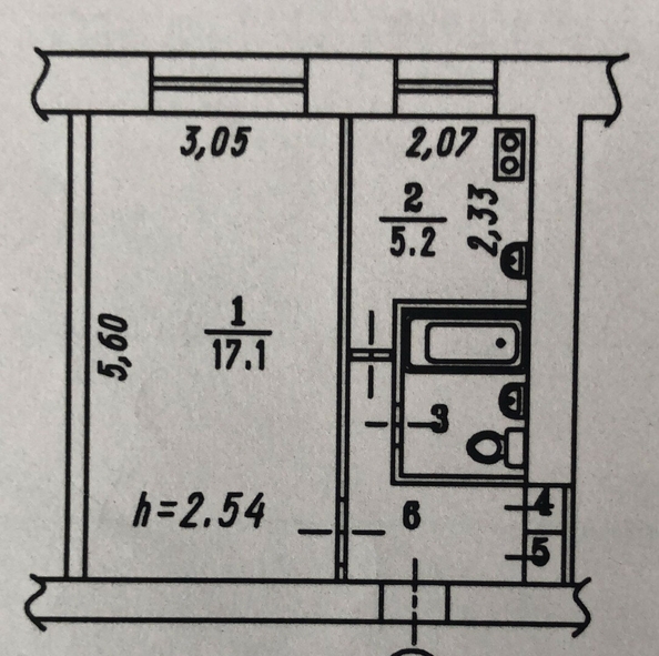 
  Продается 1-комн. квартира, 28 м², Труда ул, д. 9А
. Фото 1.