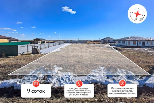 
  Продается земельный участок, 9 соток, деревня Ростовка
. Фото 5.