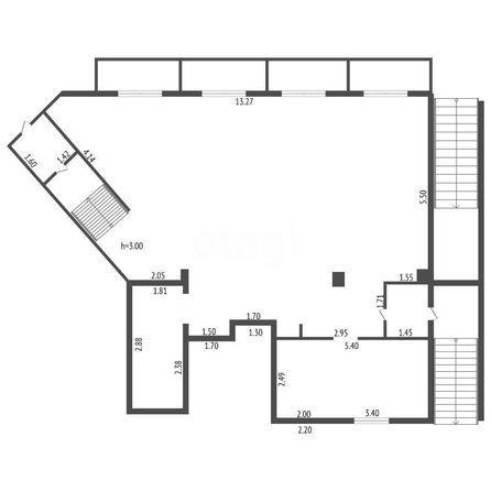
  Сдается универсальное помещение, 103 м², Комарова пр-кт, д. 14к1
. Фото 5.