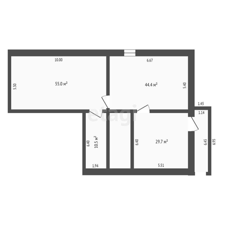 
  Продается универсальное помещение, 139.6 м², Мира пр-кт, д. 45
. Фото 5.