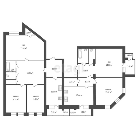 
  Продается 4-комн. квартира, 183 м², Орловского ул, д. 3
. Фото 5.