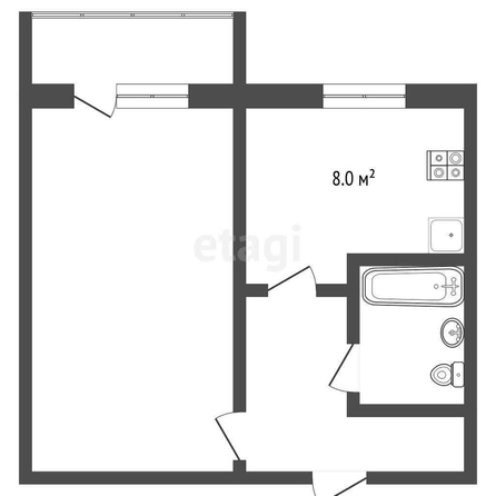 
  Продается 1-комн. квартира, 36.7 м², Завертяева ул, д. 18к1
. Фото 5.