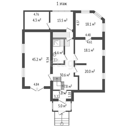 
  Продается дом, 396 м², Омск
. Фото 2.