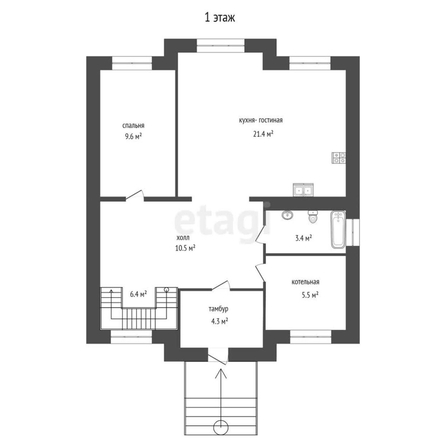 
  Продается дом, 135 м², село Троицкое
. Фото 3.