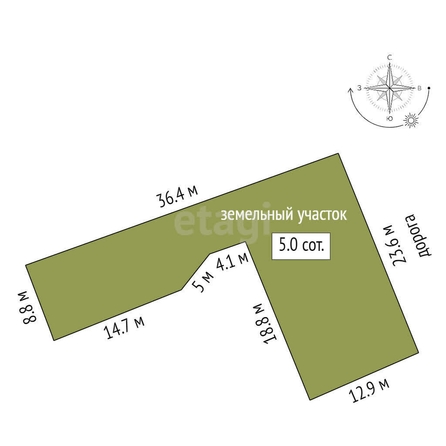 
  Продается дом, 50 м², село Березовка
. Фото 5.