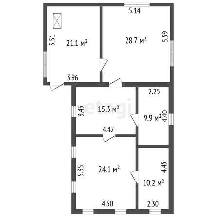 
  Продается дом, 109.3 м², Омск
. Фото 5.