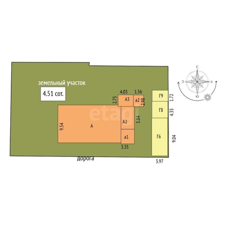 
  Продается дом, 87.4 м², поселок Новоомский
. Фото 4.