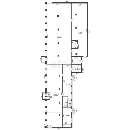
  Продается торговая площадь, 850.3 м², 30 лет Победы ул, д. 9
. Фото 5.