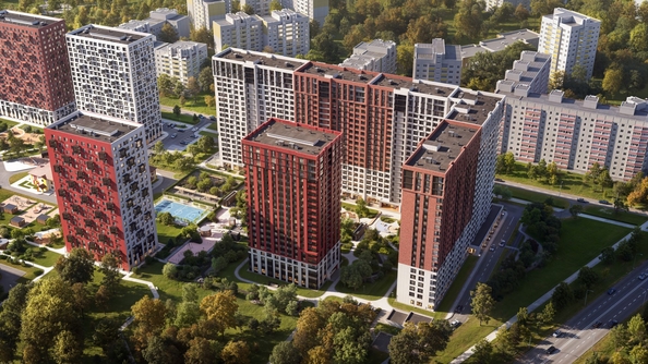 
  Продается 1-комн. квартира, 35.3 м², ЖК Снегири
. Фото 26.