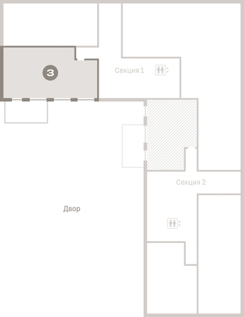 
  Продается 3-комн. квартира, 106.54 м², ЖК Кварталы Драверта, дом 3
. Фото 3.