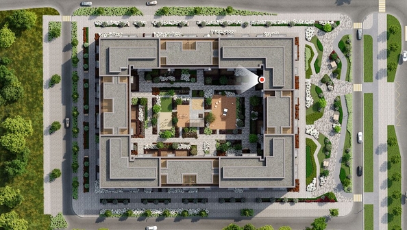 
  Продается 2-комн. квартира, 83.01 м², ЖК Кварталы Драверта, дом 3
. Фото 2.