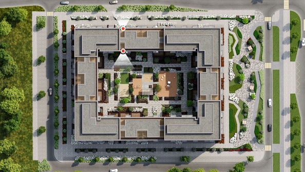 
  Продается 2-комн. квартира, 67.69 м², ЖК Кварталы Драверта, дом 3
. Фото 2.