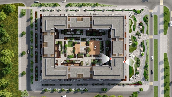 
  Продается 2-комн. квартира, 86.17 м², ЖК Кварталы Драверта, дом 3
. Фото 2.