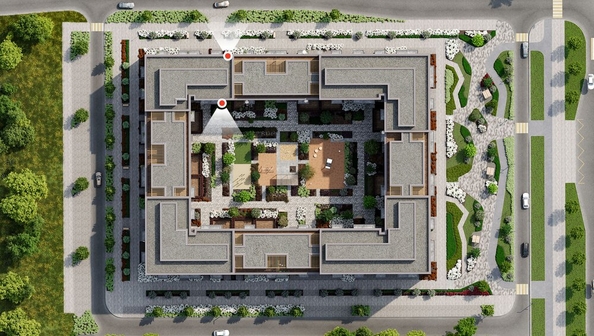 
  Продается 2-комн. квартира, 66.59 м², ЖК Кварталы Драверта, дом 3
. Фото 2.