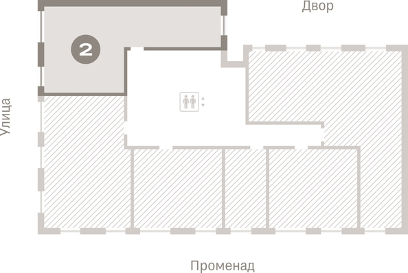 
  Продается 2-комн. квартира, 63.07 м², ЖК Кварталы Драверта, дом 3
. Фото 3.