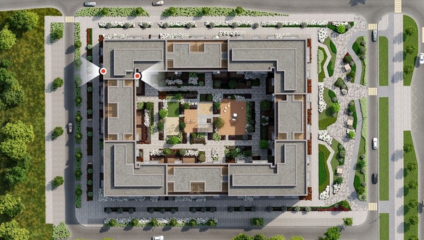 
  Продается 2-комн. квартира, 71.77 м², ЖК Кварталы Драверта, дом 3
. Фото 2.