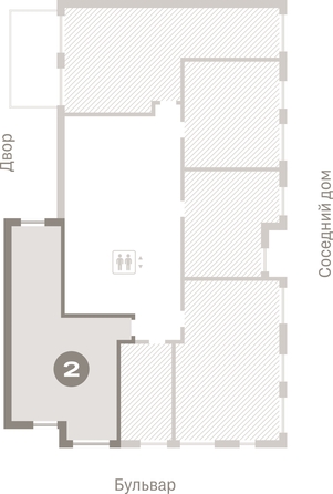
  Продается 2-комн. квартира, 65.73 м², ЖК Кварталы Драверта, дом 6
. Фото 3.