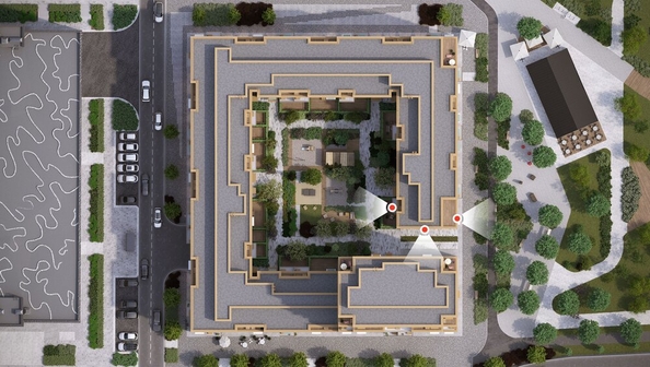 
  Продается 3-комн. квартира, 83.98 м², ЖК Кварталы Драверта, дом 6
. Фото 2.