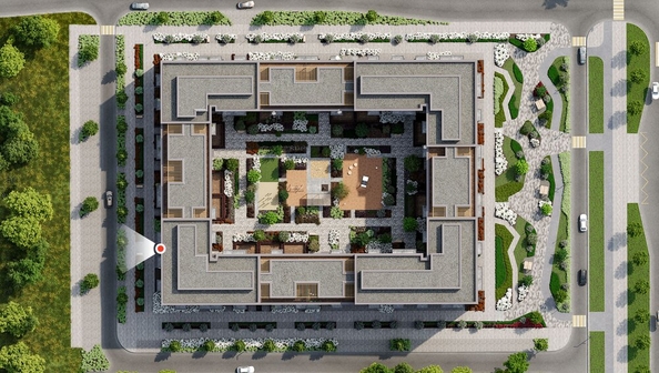 
  Продается 2-комн. квартира, 64.69 м², ЖК Кварталы Драверта, дом 3
. Фото 2.