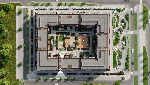 
  Продается 3-комн. квартира 84.32 м², в ЖК Кварталы Драверта, дом 3. Фото 1.