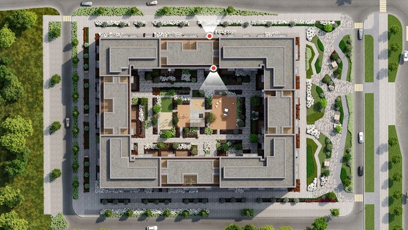 
  Продается 2-комн. квартира 67.69 м², в ЖК Кварталы Драверта, дом 3. Фото 2.