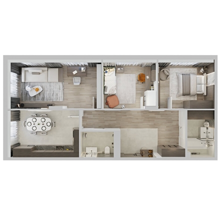 
  Продается 3-комн. квартира 86.8 м², в ЖК Северное Сияние Премиум. Фото 3.