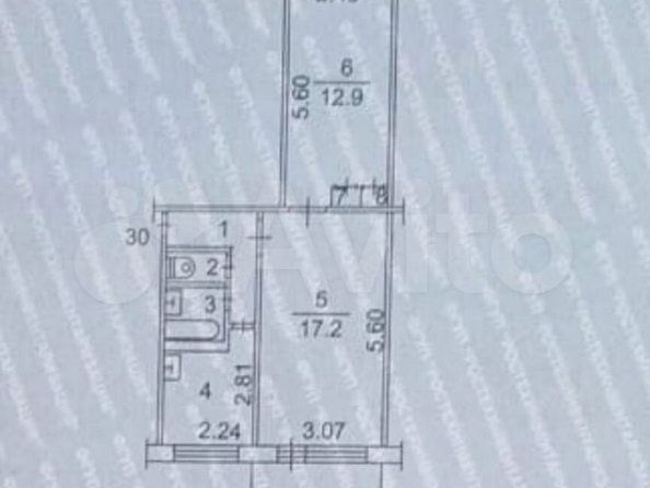 
  Продается 2-комн. квартира, 43.2 м², Учебная ул, д. 3/2
. Фото 20.