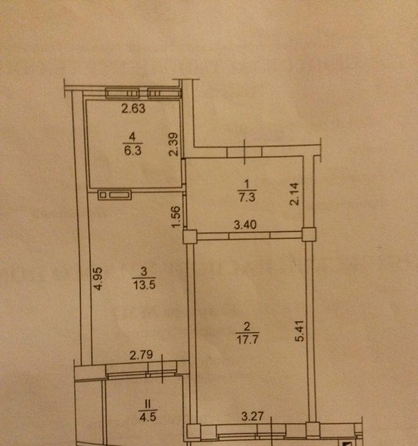
  Продается 1-комн. квартира, 44.8 м², Ленская ул, д. 31
. Фото 13.