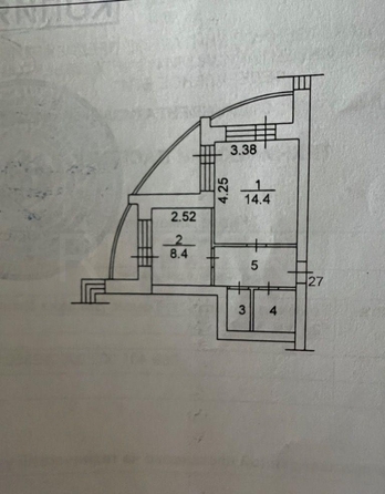 
  Продается 1-комн. квартира, 32.7 м², Богдана Хмельницкого пер, д. 12а
. Фото 1.