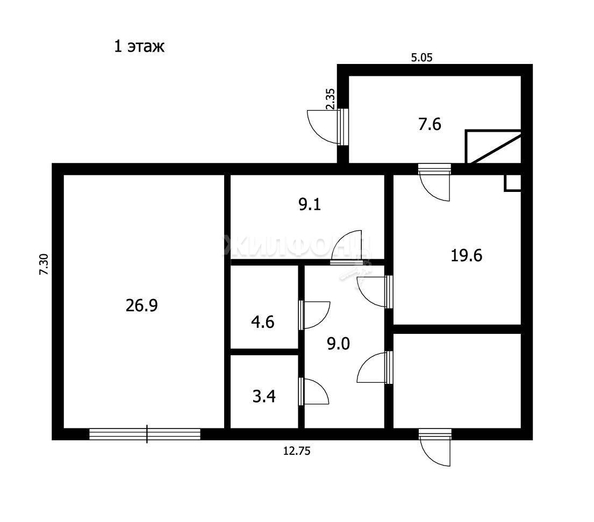 
   Продам дом, 143.3 м², Томск

. Фото 26.