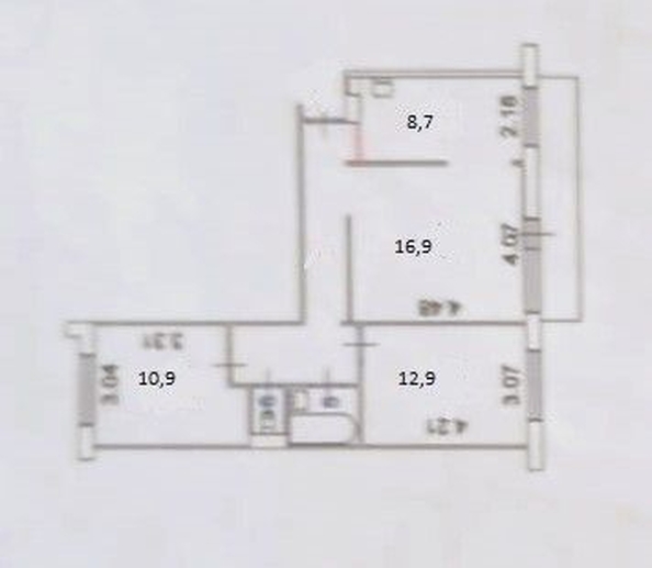 
   Продам 3-комнатную, 66.2 м², Пролетарская ул, 18

. Фото 7.