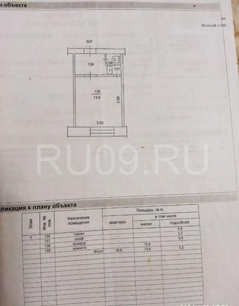 
  Продается 1-комн. квартира, 18.8 м², Полины Осипенко ул, д. 31а
. Фото 1.