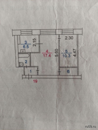 
  Продается 2-комн. квартира, 41.6 м², Кирова пр-кт, д. 62
. Фото 1.