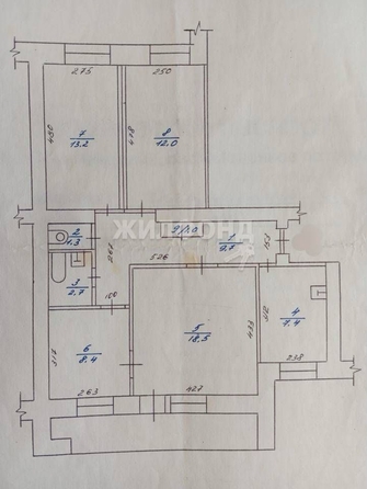 
   Продам 4-комнатную, 72.1 м², Коммунистический пр-кт, 133

. Фото 7.